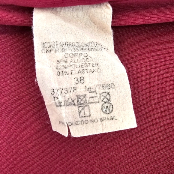 Chocoleite Mini Skirt - Size 38 (Brazilian) - S (US) Dark Pink/Purple - - Picture 7 of 7